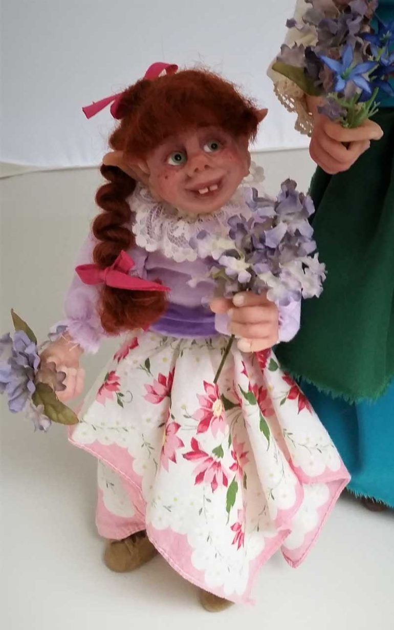 Maylee art doll by Tina Parsons