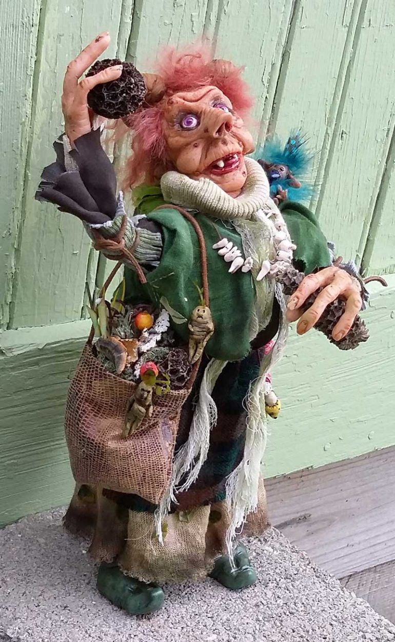 Morella art doll by Tina Parsons