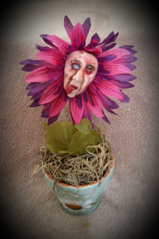 Zombie flower by Tina Parsons