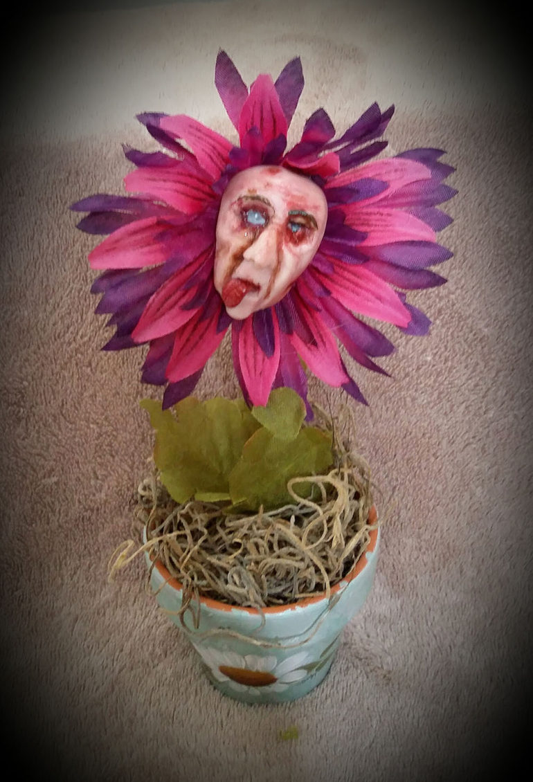 Zombie flower by Tina Parsons